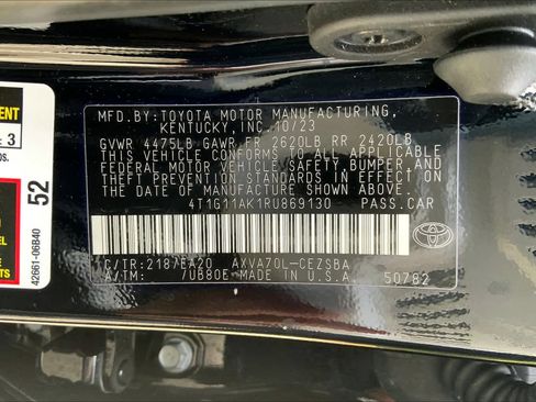 Used 2024 Toyota Camry SE FWD image 33