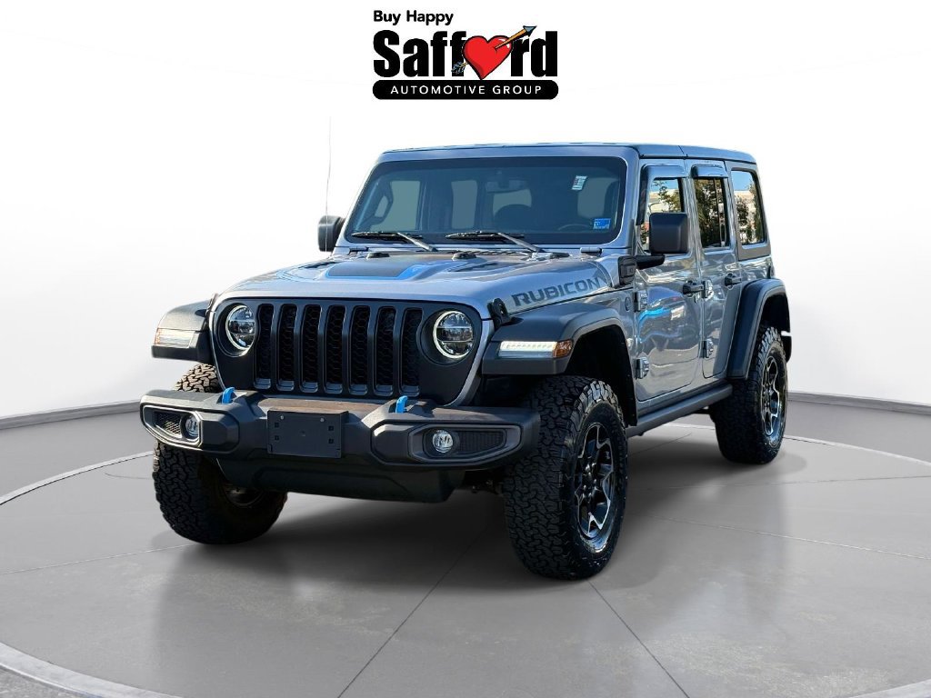 Used 2021 Jeep Wrangler Unlimited Rubicon 4xe w/ Cold Weather Group AWD/4WD image 1
