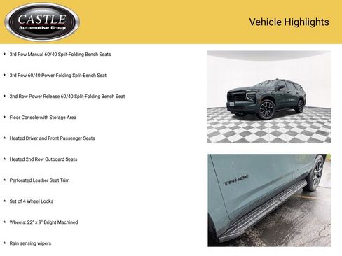 Used 2025 Chevrolet Tahoe RST w/ Comfort Package image 13