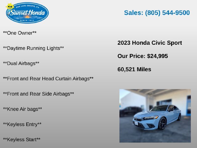 Used 2023 Honda Civic Sport image 6