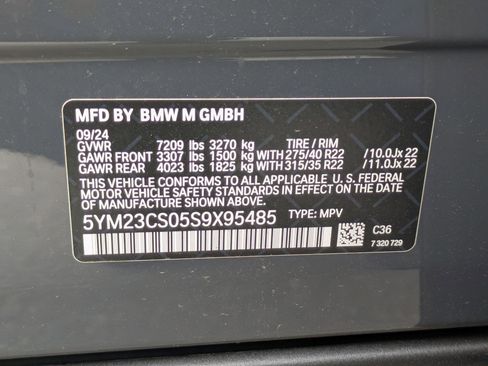Used 2025 BMW XM AWD/4WD image 32