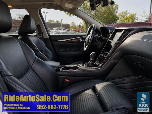 Used 2016 INFINITI Q50 Red Sport 400 AWD/4WD image 13