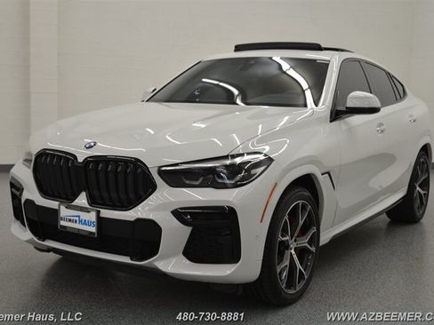 Used 2022 BMW X6 xDrive40i w/ M Sport Package AWD/4WD image 2