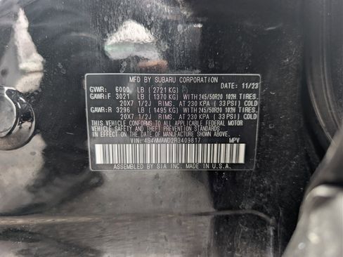 Certified 2024 Subaru Ascent Touring image 27