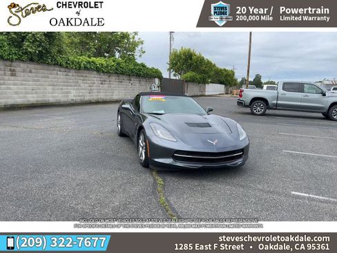 Used 2014 Chevrolet Corvette Stingray Convertible w/ 2LT Preferred Equipment Group RWD image 3