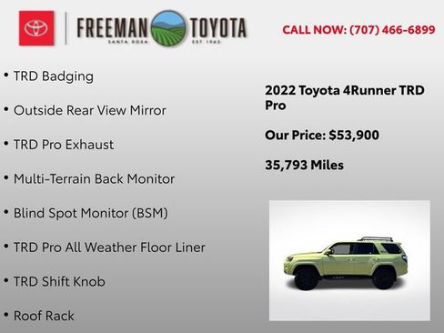 Used 2022 Toyota 4Runner TRD Pro AWD/4WD image 12