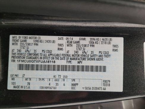 Used 2015 Ford Escape SE FWD image 33
