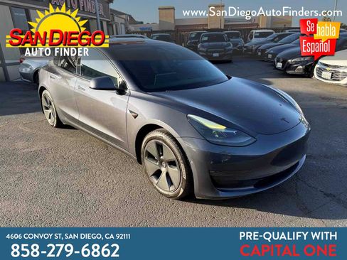 Used 2021 Tesla Model 3 Long Range AWD/4WD image 1