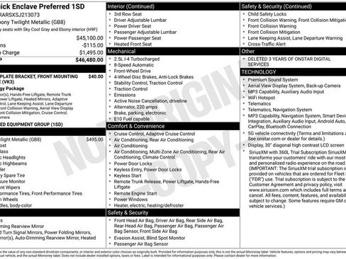 Used 2025 Buick Enclave Preferred FWD image 32