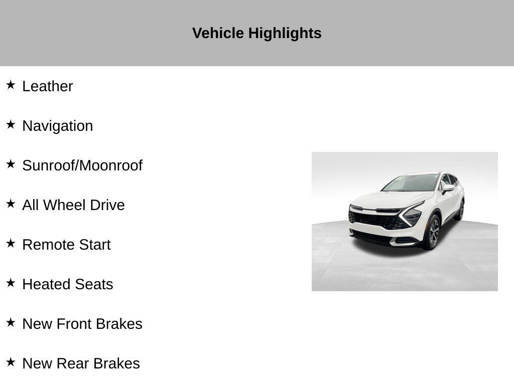 Certified 2024 Kia Sportage EX FWD image 10