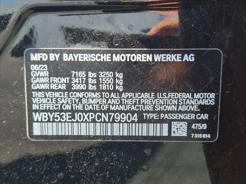 Certified 2023 BMW i7 xDrive60 AWD/4WD image 23