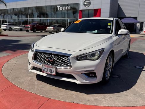 Used 2022 INFINITI Q50 Luxe w/ Cargo Package RWD image 4