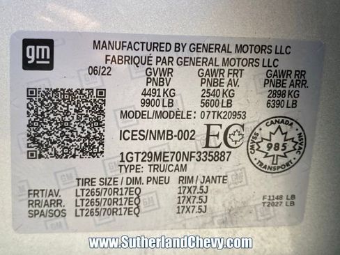 Used 2022 GMC Sierra 2500 SLE w/ X31 Off-Road Package image 48