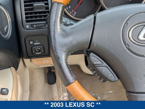 Used 2003 Lexus SC 430 Convertible RWD image 21