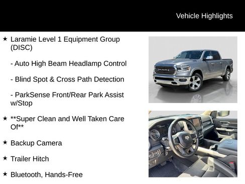 Used 2021 RAM 1500 Laramie AWD/4WD image 11