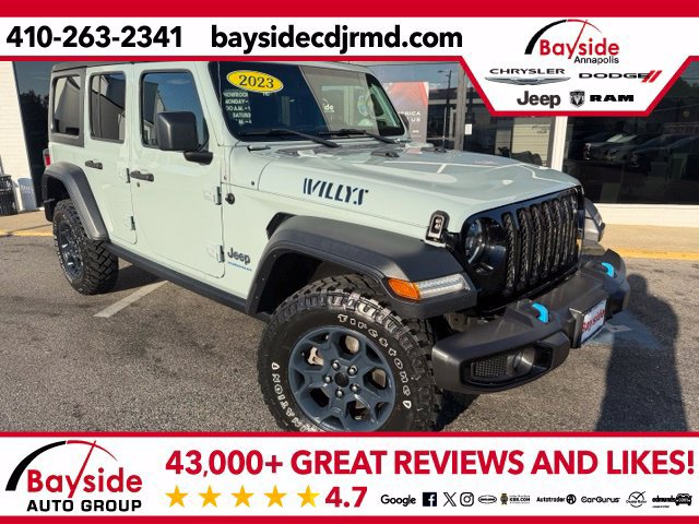 Used 2023 Jeep Wrangler Unlimited w/ Cold Weather Group AWD/4WD image 1