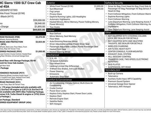 Used 2023 GMC Sierra 1500 SLT w/ SLT Premium Package AWD/4WD image 5