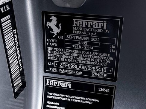 Used 2022 Ferrari 296 GTB image 62