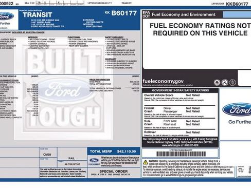Used 2019 Ford Transit 250 148 Medium Roof RWD image 14