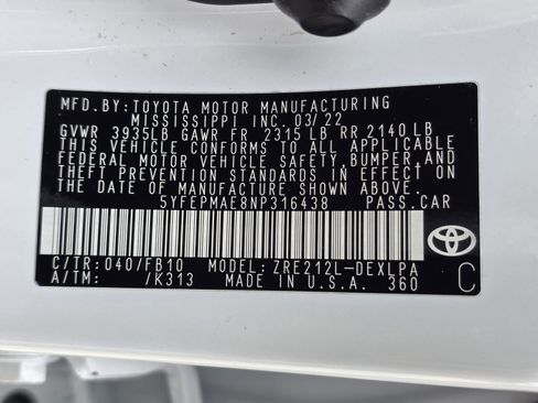 Used 2022 Toyota Corolla LE image 31