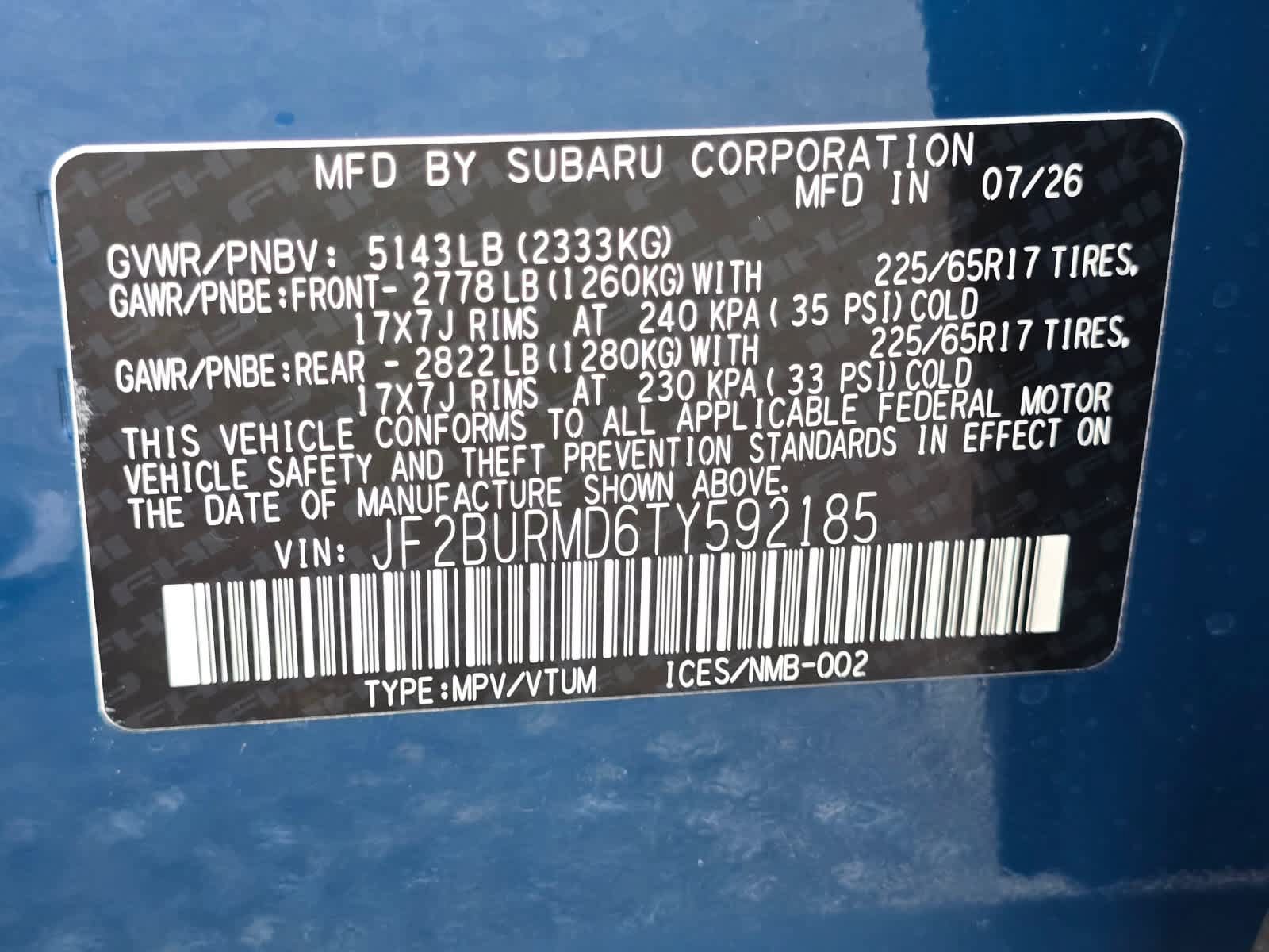 New 2026 Subaru Outback Wilderness AWD/4WD image 30