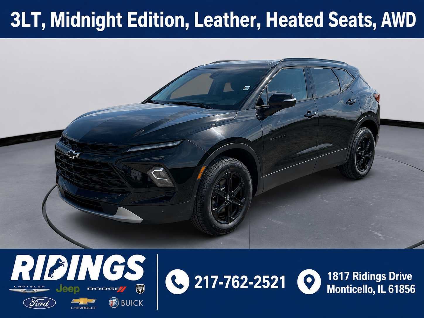 Used 2023 Chevrolet Blazer LT w/ Midnight/Sport Edition AWD/4WD image 1