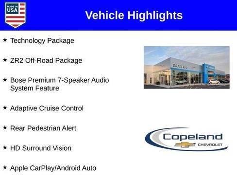 New 2026 Chevrolet Colorado ZR2 w/ Technology Package image 2