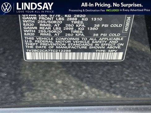 New 2026 Volkswagen Atlas Cross Sport SEL AWD/4WD image 22