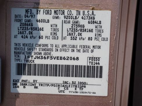 Used 1997 Ford F350 4x4 Crew Cab image 18