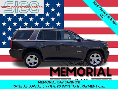 Used 2015 Chevrolet Tahoe LTZ AWD/4WD image 8