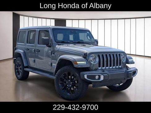 Used 2021 Jeep Wrangler Unlimited Sahara w/ Safety Group AWD/4WD image 5