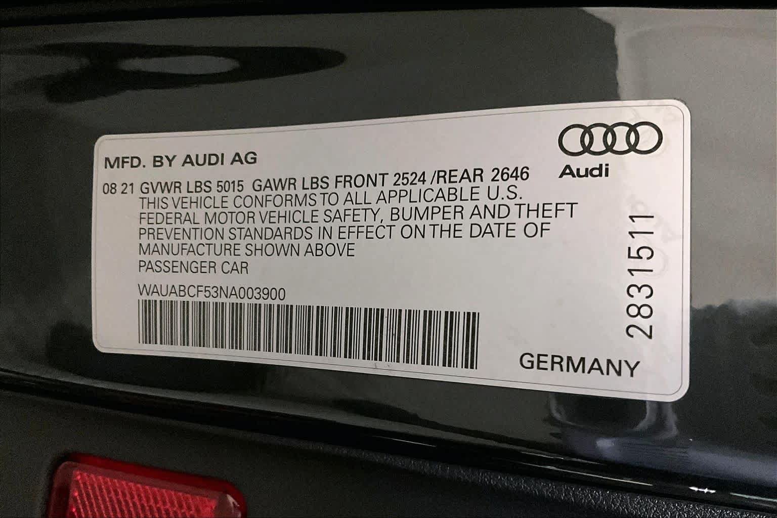 Used 2022 Audi A5 2.0T Premium w/ Convenience Package AWD/4WD image 33