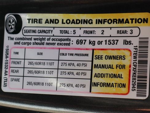 Used 2015 Ford F150 XLT w/ Equipment Group 302A Luxury image 50