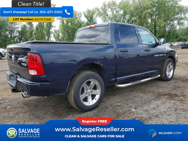 Used 2012 RAM 1500 Express w/ ST Popular Equipment Group AWD/4WD image 4