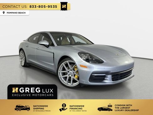 Used 2018 Porsche Panamera 4 AWD/4WD image 1