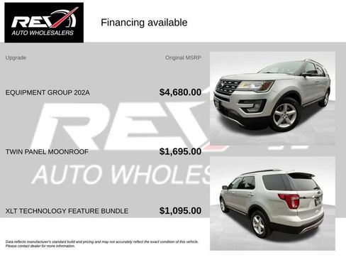 Used 2017 Ford Explorer XLT w/ Equipment Group 202A AWD/4WD image 6