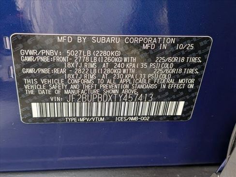 Certified 2026 Subaru Outback Premium AWD/4WD image 23