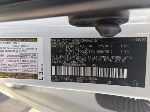 Used 2021 Toyota 4Runner TRD Off-Road Premium w/ Moonroof Package image 20