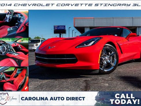 Used 2014 Chevrolet Corvette Stingray Coupe w/ 3LT Preferred Equipment Group RWD image 1