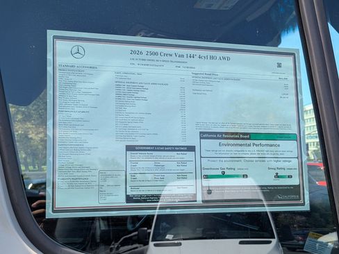 New 2026 Mercedes-Benz Sprinter 2500 image 11