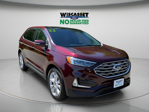 Certified 2022 Ford Edge Titanium w/ Equipment Group 301A AWD/4WD image 1