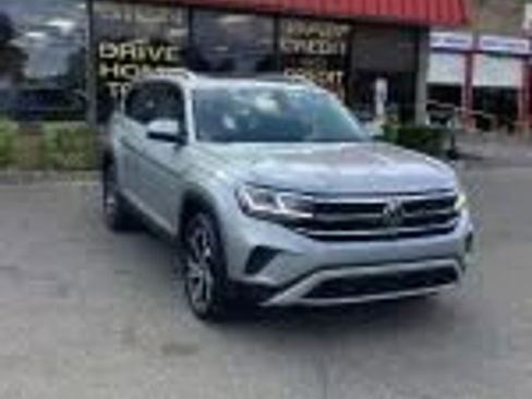 Used 2021 Volkswagen Atlas SEL Premium AWD/4WD image 3