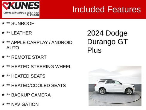 Used 2024 Dodge Durango GT AWD/4WD image 2