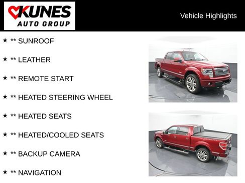 Used 2013 Ford F150 Limited AWD/4WD image 2