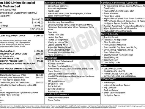 Used 2025 RAM 3500 Limited AWD/4WD image 36