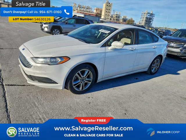 Used 2018 Ford Fusion SE FWD image 1