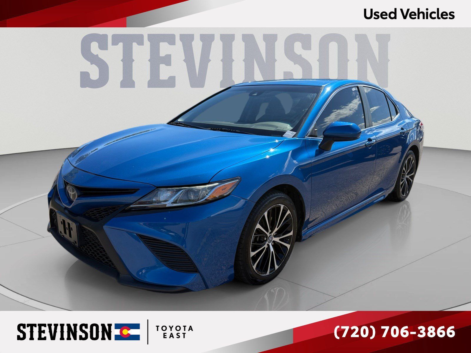 Used 2019 Toyota Camry SE FWD image 1