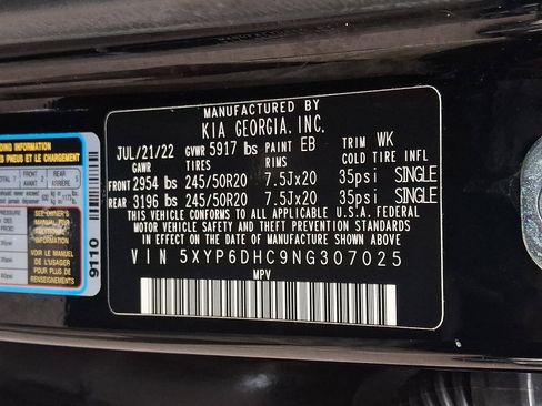 Certified 2022 Kia Telluride S image 27