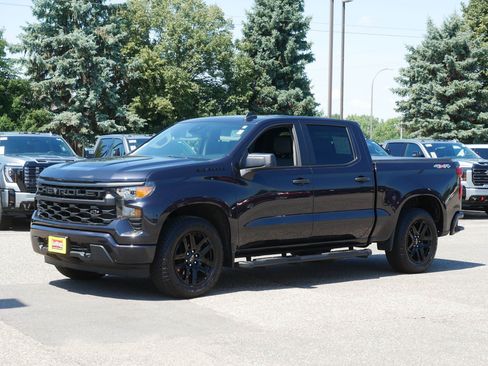 Used 2023 Chevrolet Silverado 1500 Custom w/ LPO, Dark Essentials Package AWD/4WD image 3