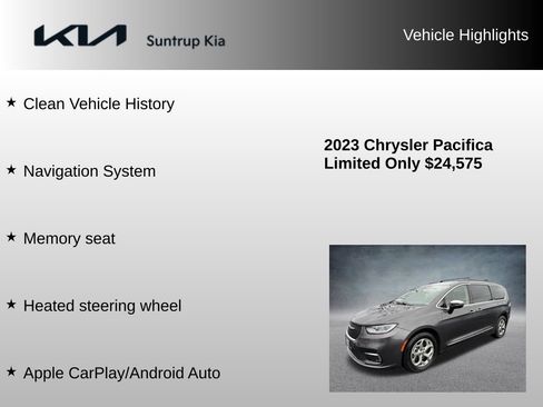 Used 2023 Chrysler Pacifica Limited image 8